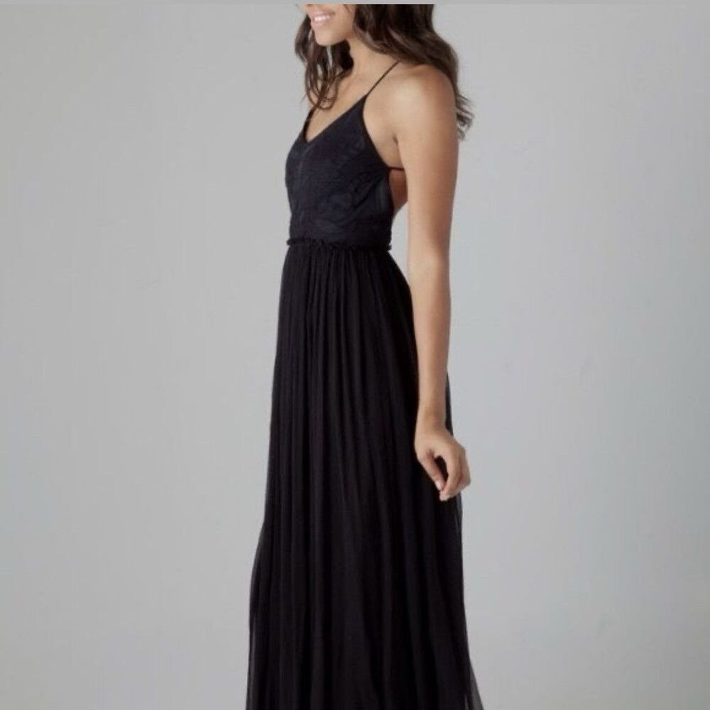Chan Luu Puri sequin Maxi Dress Size Small